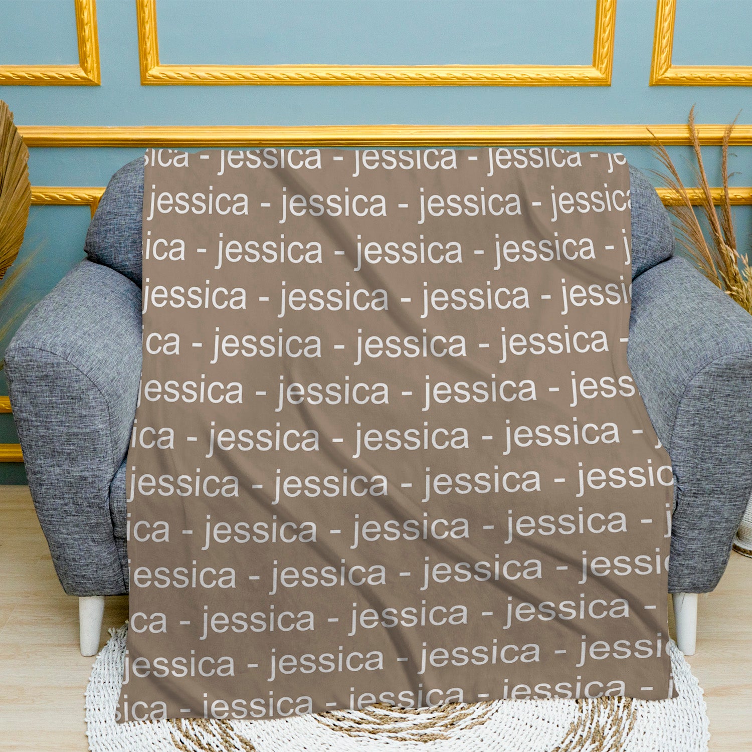 Single Name Reg Font Blanket