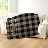 Buffalo Plaid Sherpa Blanket