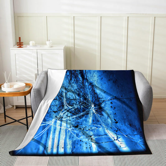 Static flux Velveteen Blanket