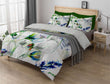 Sweet Flowers Sherpa Comforter Set