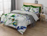 Sweet Flowers Sherpa Comforter Set