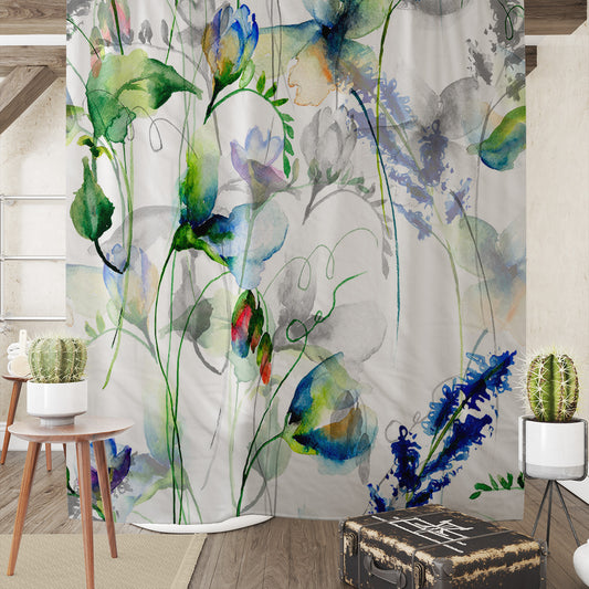 Sweet Flowers shower curtain