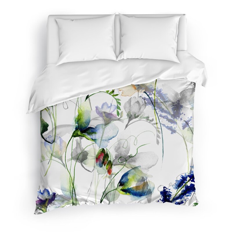 Sweet Flowers Duvet Cover Set