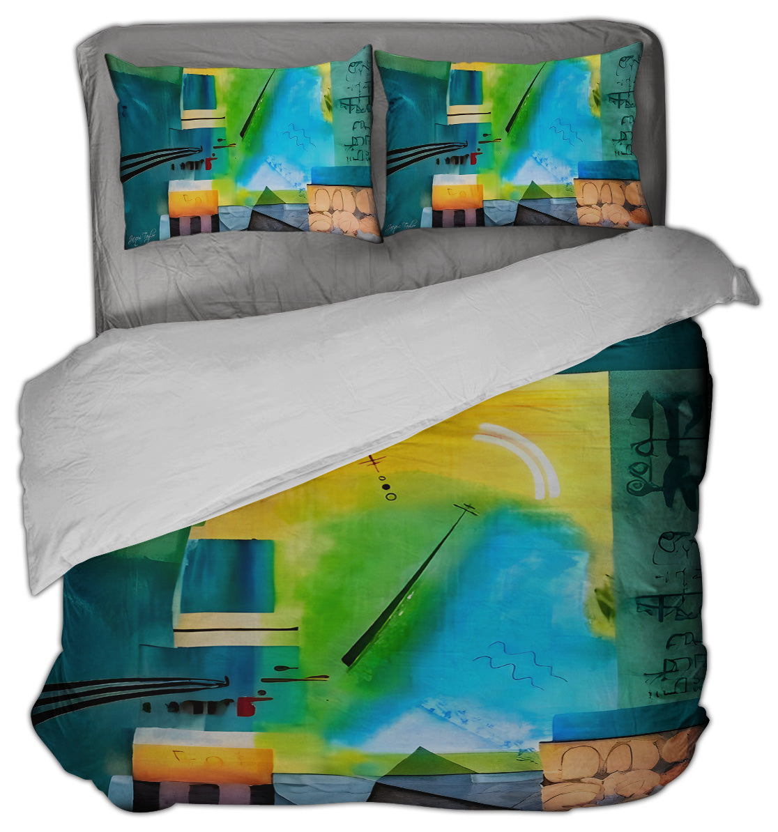 Tempo Rubato - Stolen Time Duvet Cover Set