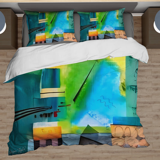 Tempo Rubato - Stolen Time Comforter Set