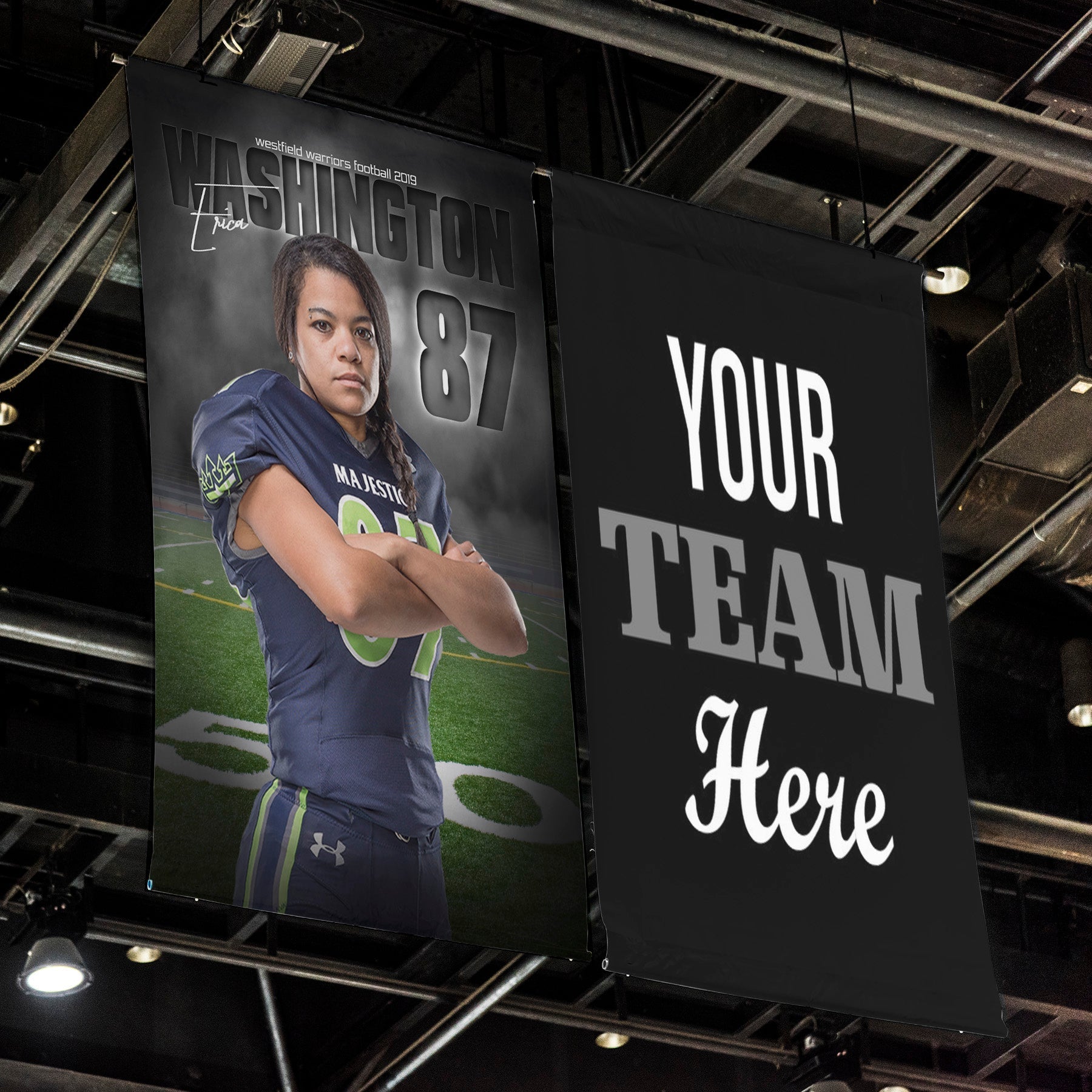 The Shadows Football Banner