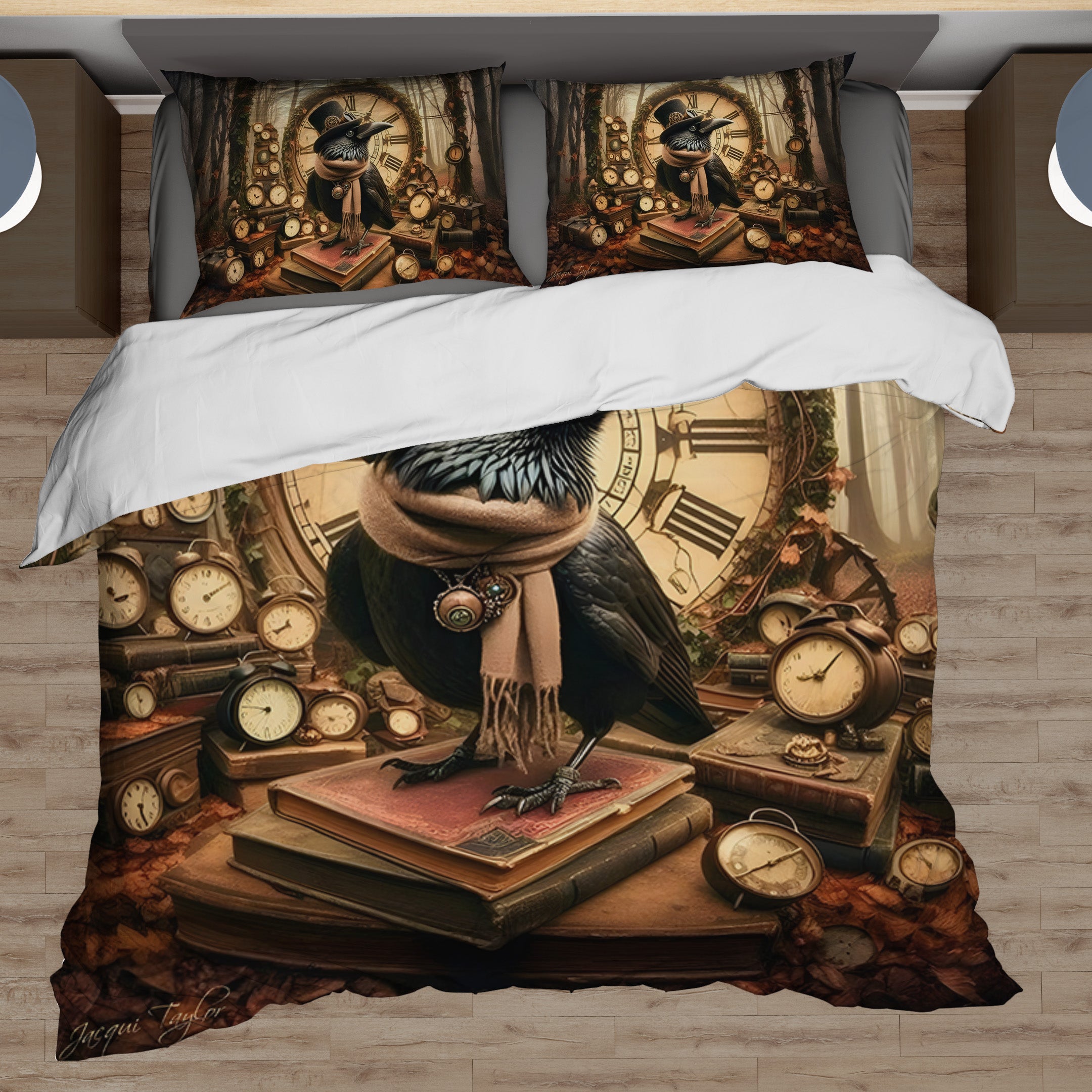 The Time Collector Duvet Cover Set