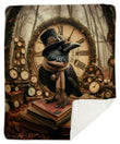 The Time Collector Sherpa Blanket