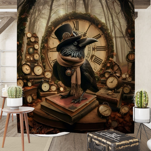 The Time Collector Shower Curtain