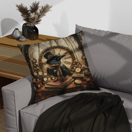 The Time Collector Throw Pillow
