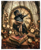 The Time Collector Velveteen Blanket