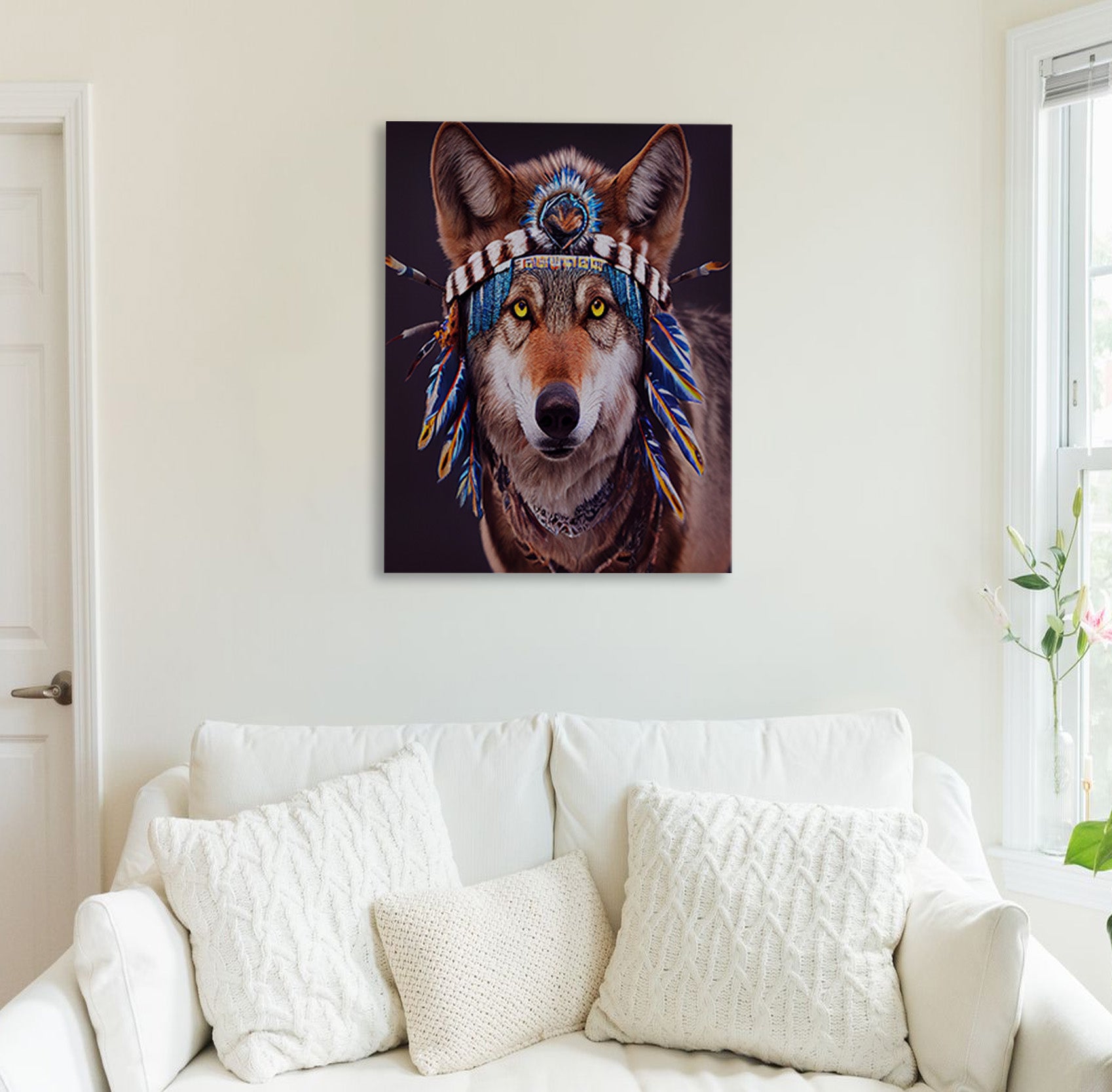 The Tribal Canvas Print