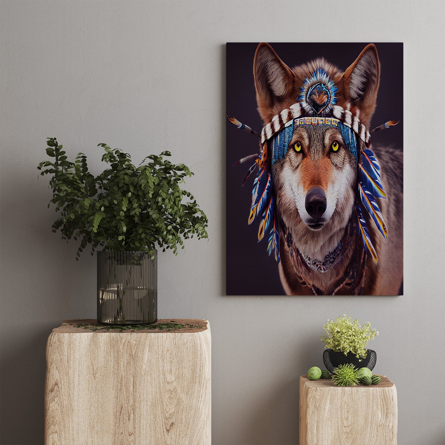 The Tribal Canvas Print