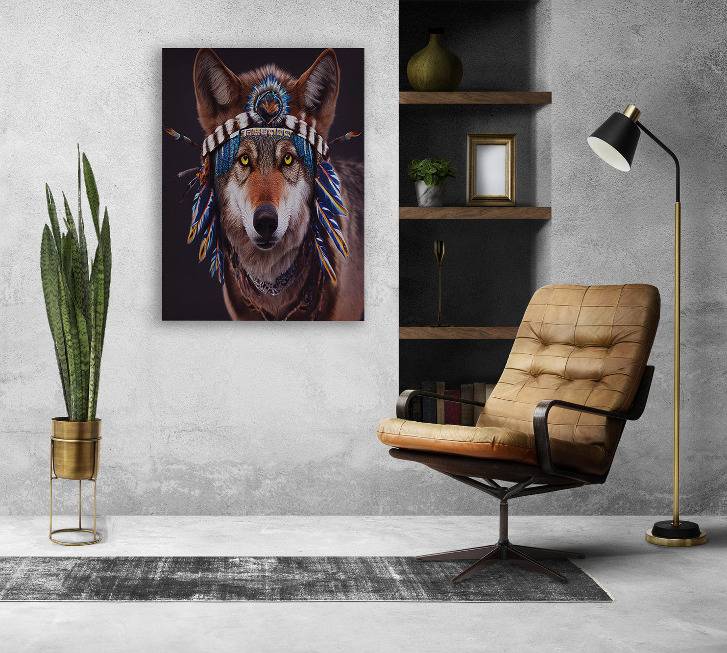 The Tribal Canvas Print