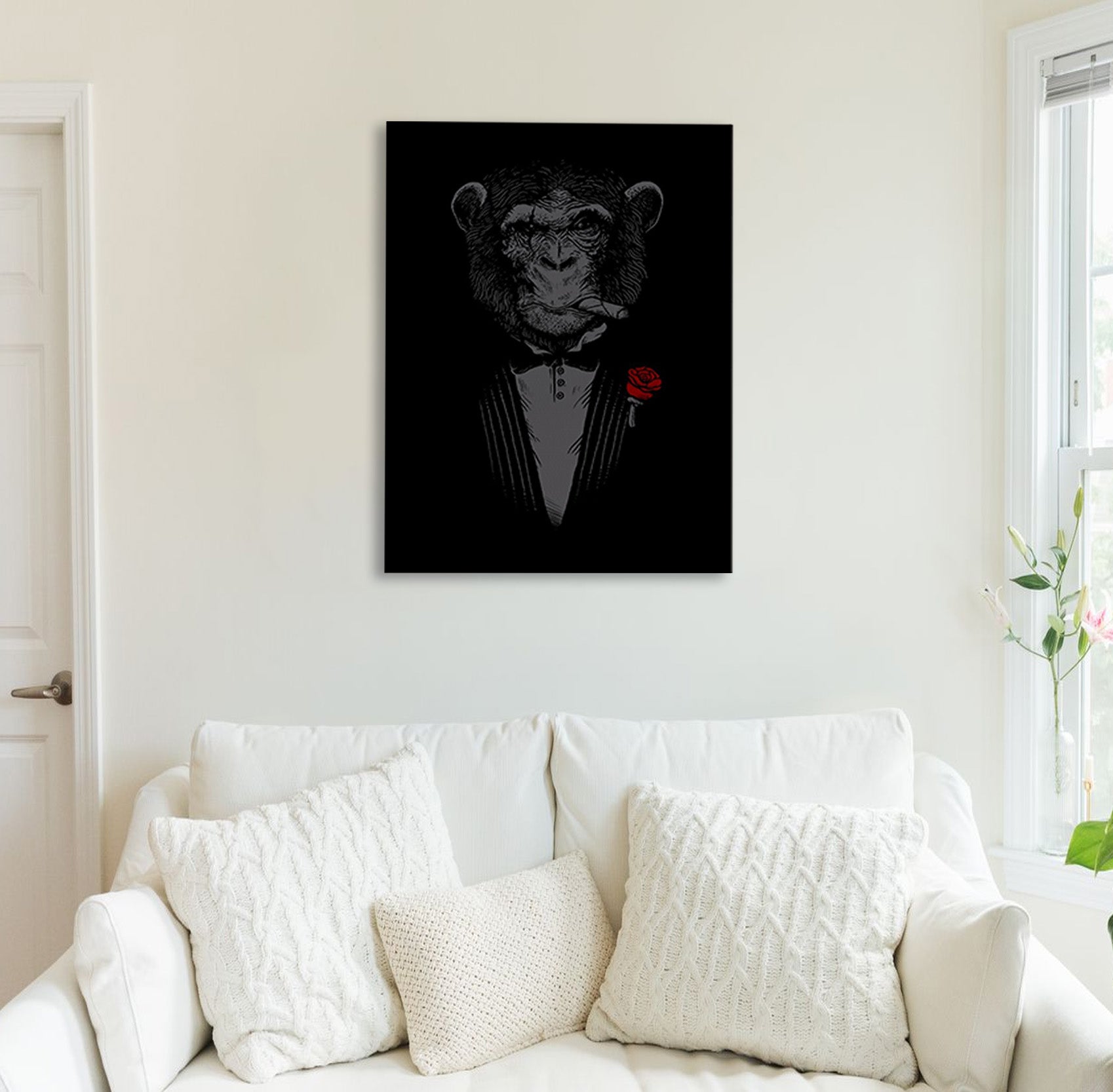 The Boss Canvas Print