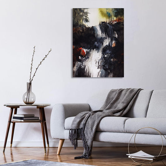 Through Nature Canvas Print