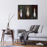 Trio of Vases Canvas Print