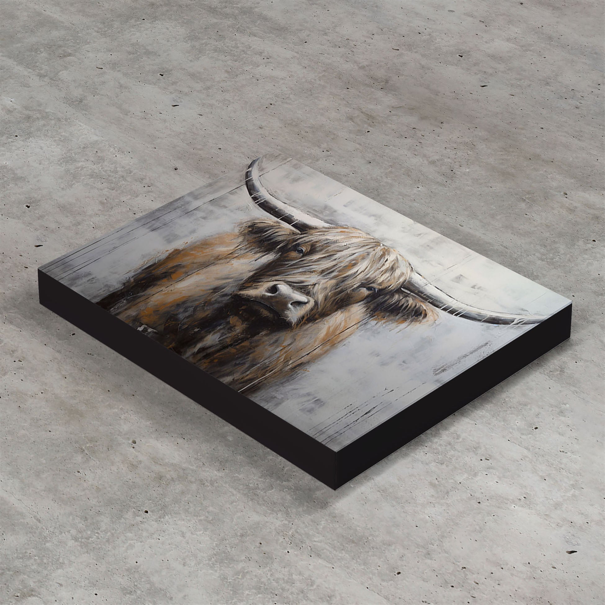 Troy Bull Canvas Art