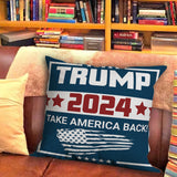 Take America Back Throw Pillow