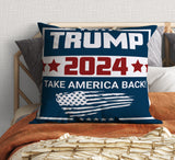 Take America Back Throw Pillow