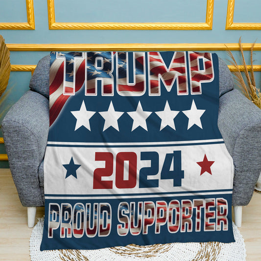 Proud Supporter Super Plush Blanket