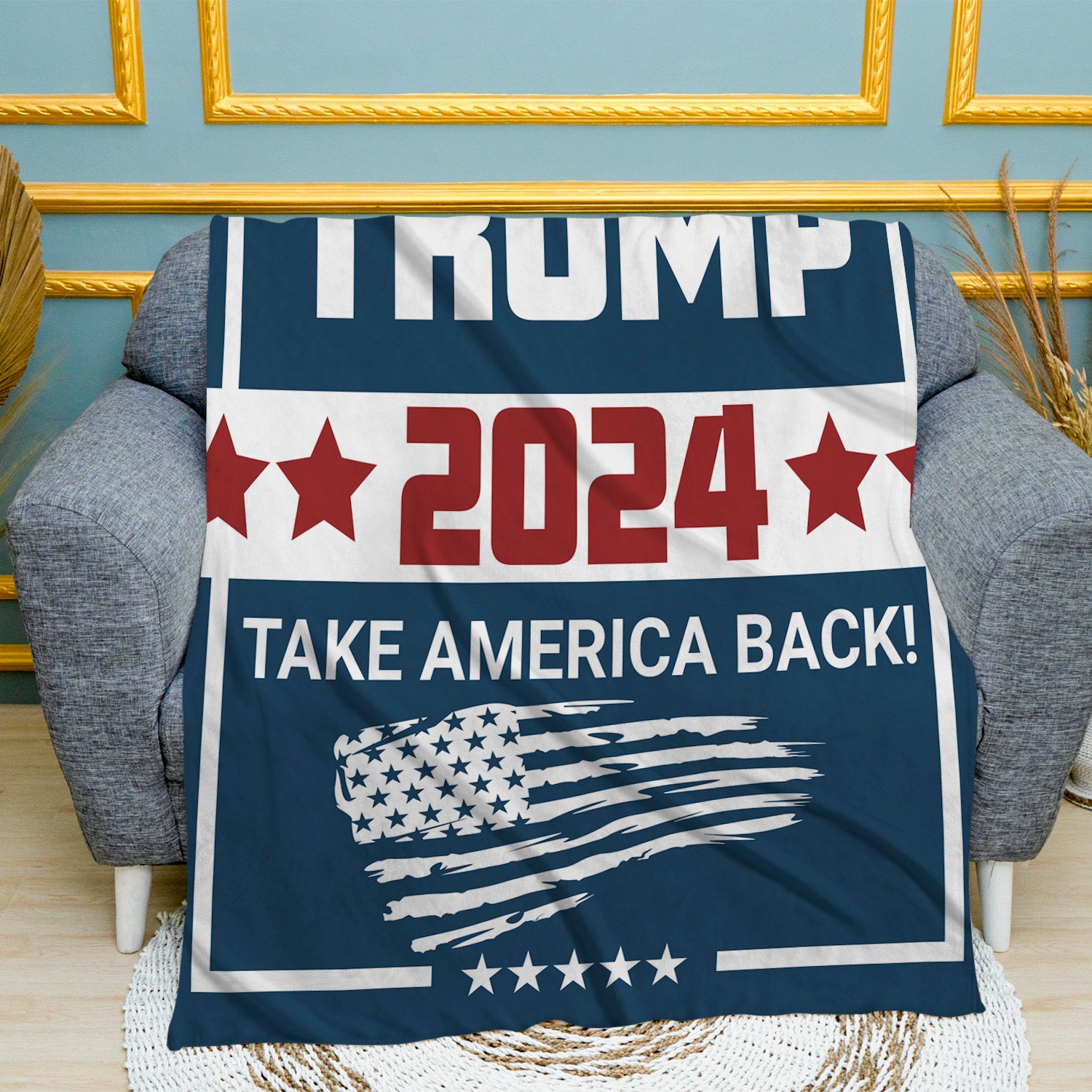 Take America Back Super Plush Blanket