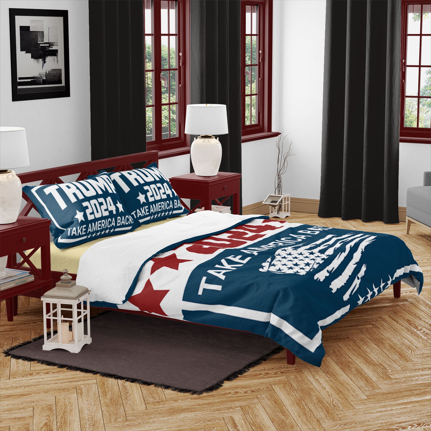 Take America Back Comforter Set