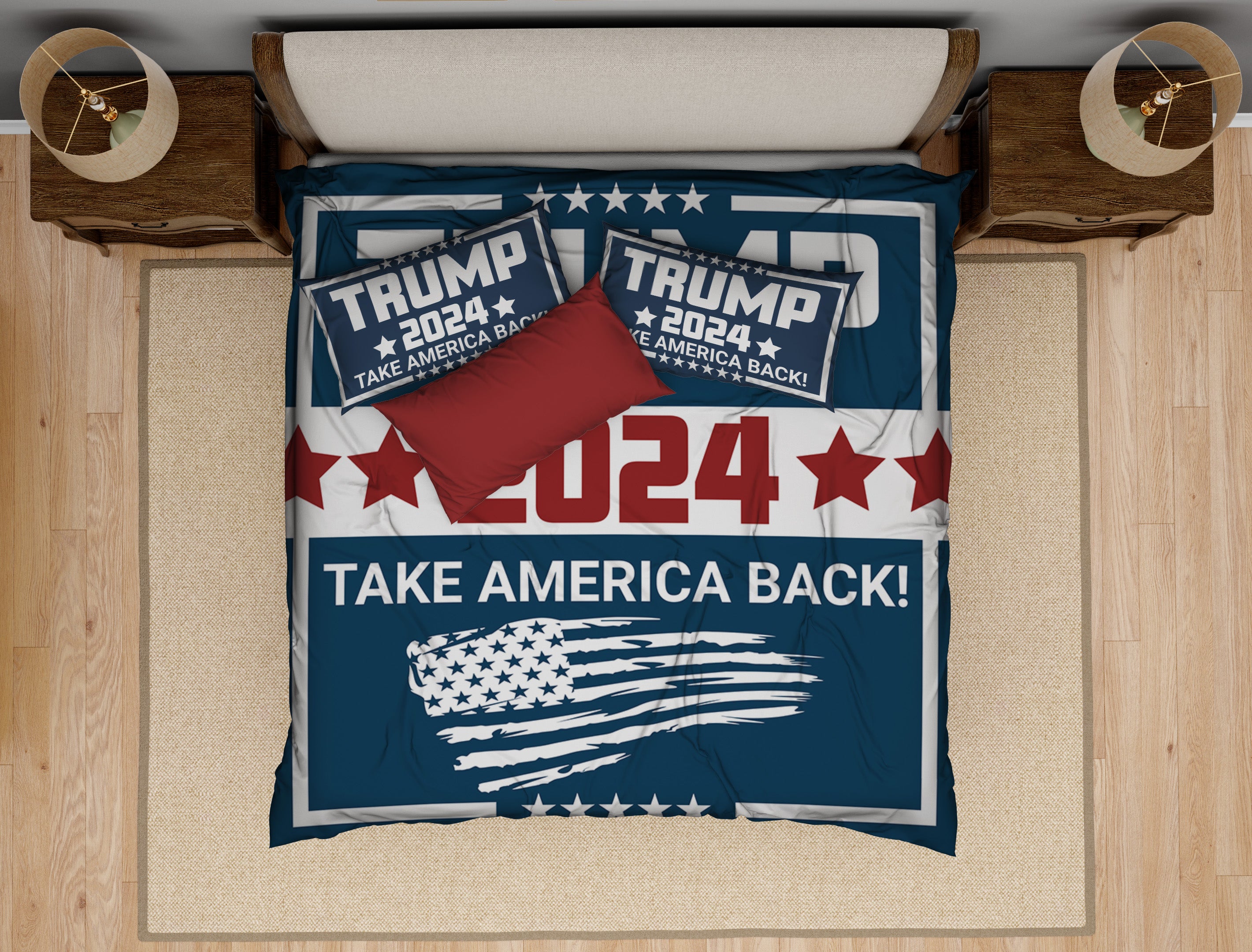 Take America Back Comforter Set