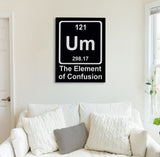 Um Element Canvas Print