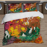 Vibrant Symphony Comforter Set