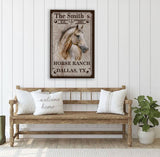 Vintage Ticket Canvas Art