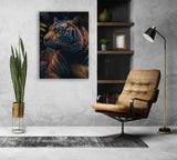 Wild Tiger Canvas Print