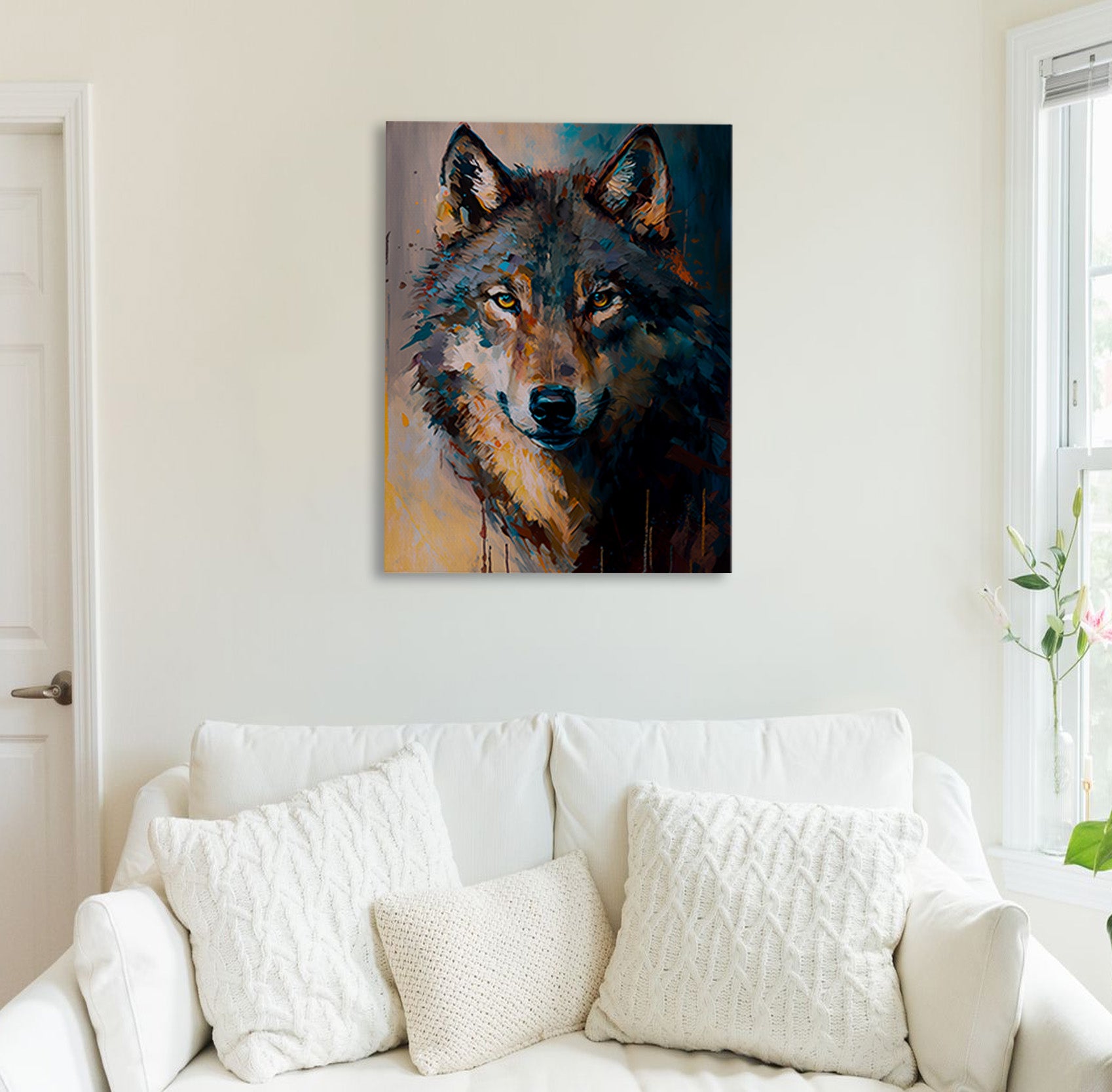 Yellow-Eyed Canvas Print