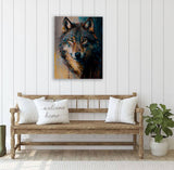 Yellow-Eyed Canvas Print