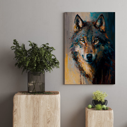 Yellow-Eyed Canvas Print