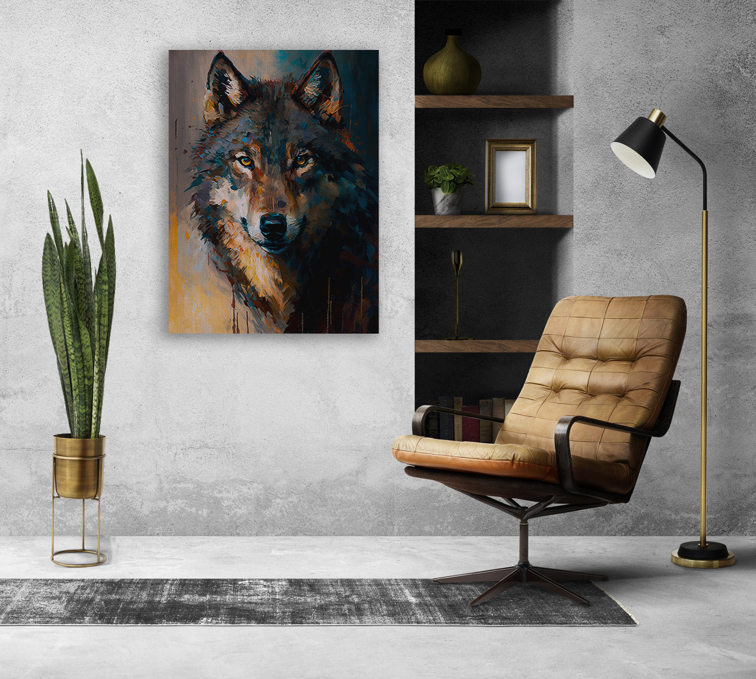 Yellow-Eyed Canvas Print