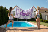 You are perfect Beach Towel