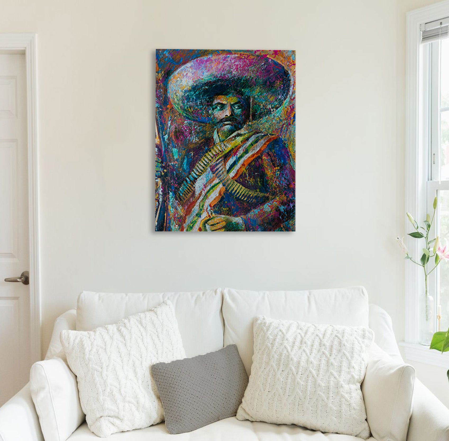 Zapata Canvas Print