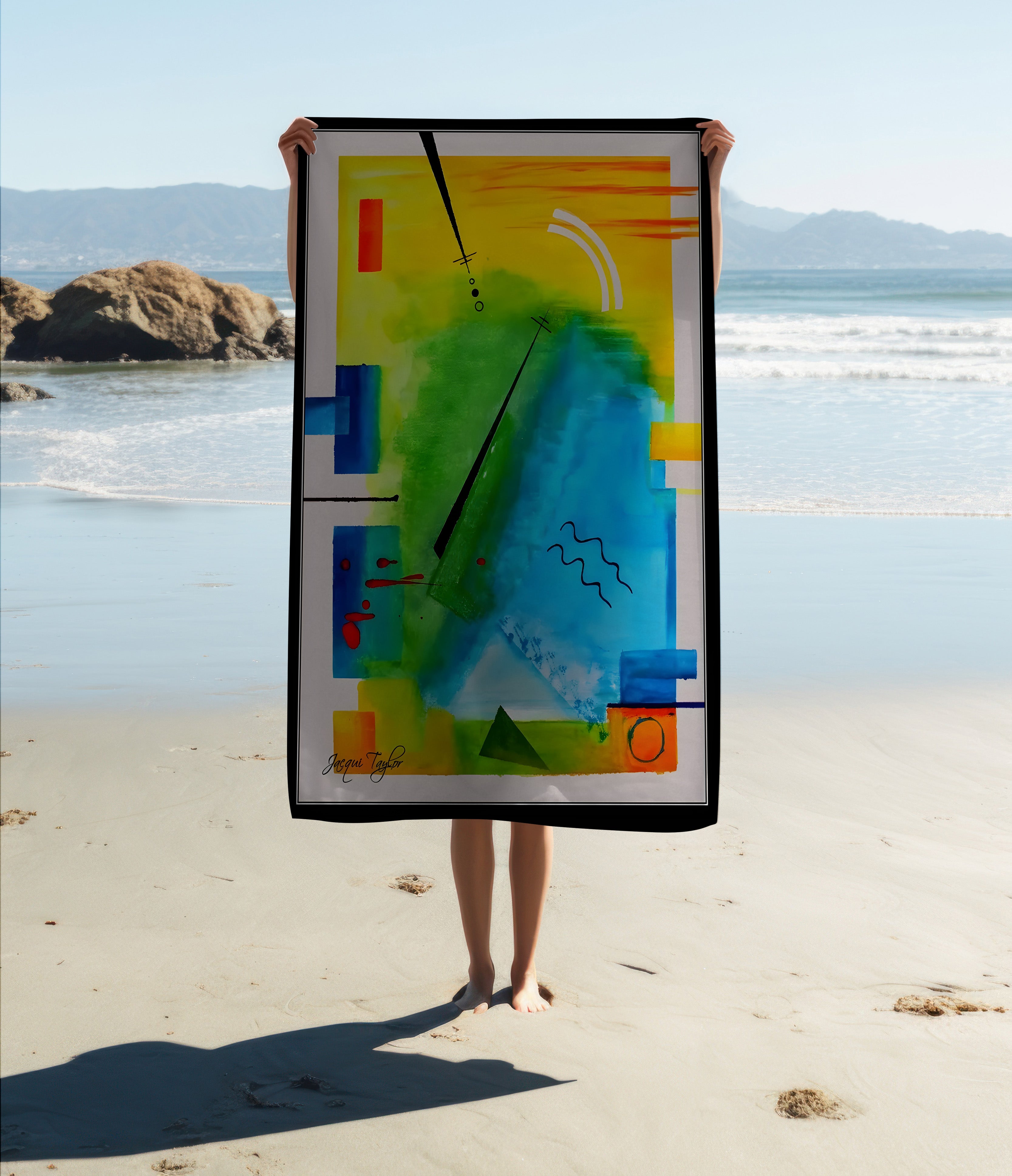Zeitgeist Beach Towel