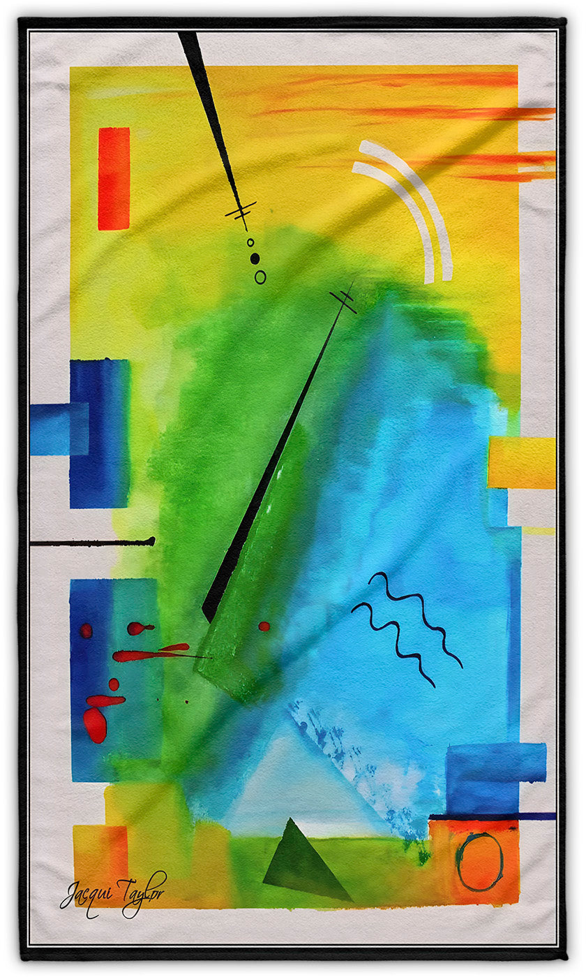 Zeitgeist Beach Towel