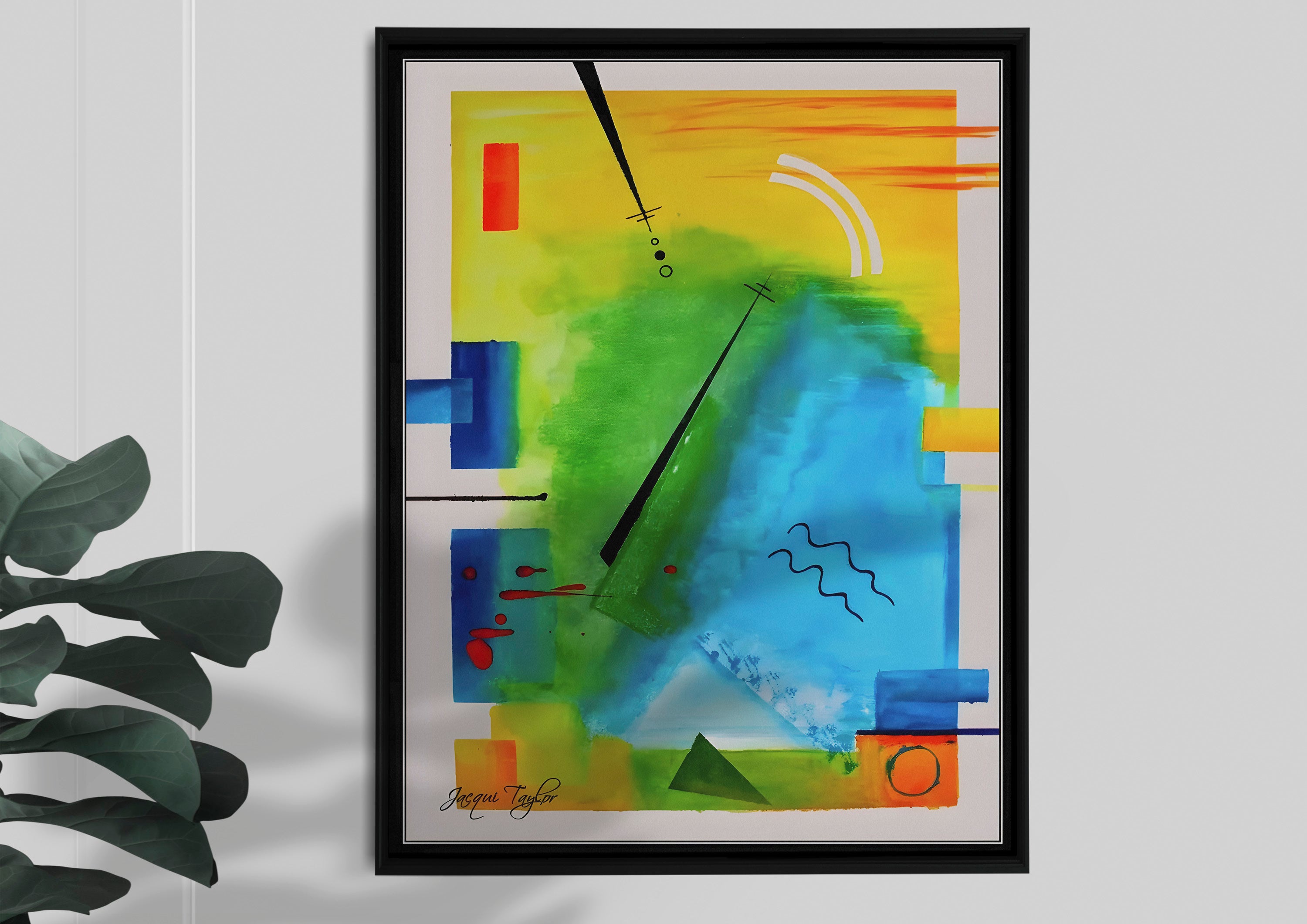 Zeitgeist Framed Canvas Prints