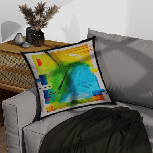 Zeitgeist Throw Pillow