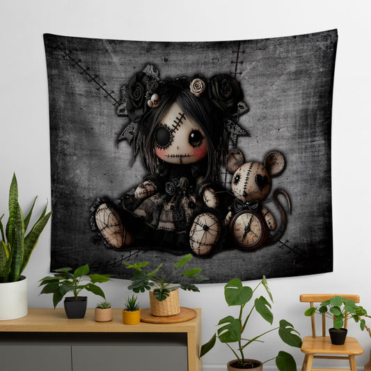 Little Stitch-ups Best Friends Mouse Tapestry