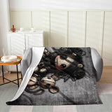 Little Stitch-ups Best Friends Mouse Velveteen Blanket