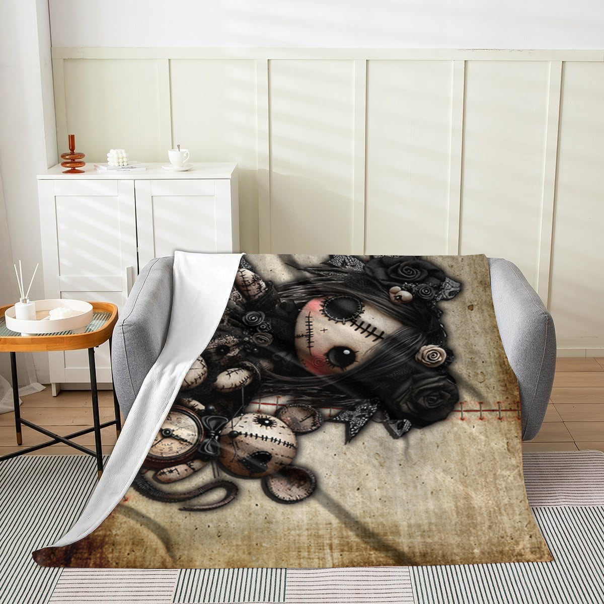 Little Stitch-ups Best Friends Mouse Velveteen Blanket