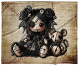 Little Stitch-ups Best Friends Mouse Velveteen Blanket