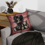 Little Stitch-ups Best Friends Mouse Throw Pillow