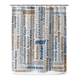 Aveshan Shower Curtain