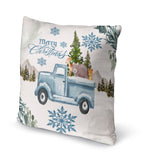 White Christmas Pillow