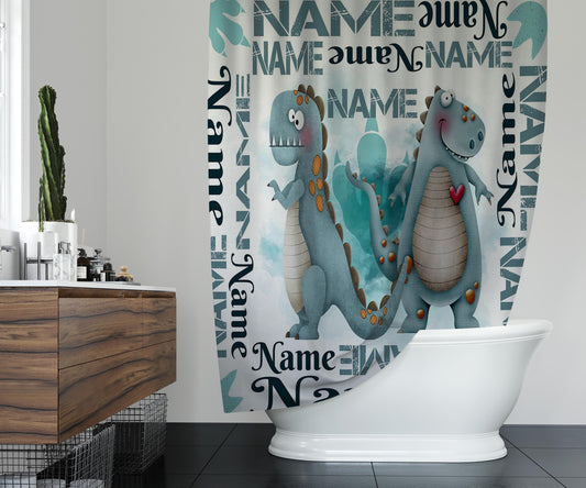 Dinosaur Shower Curtain